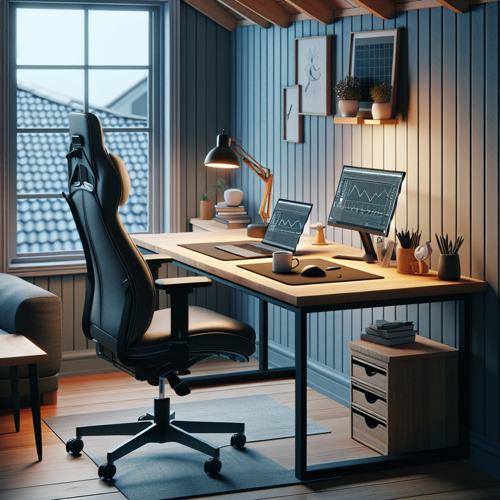 Ergonomia sem escritório em casa