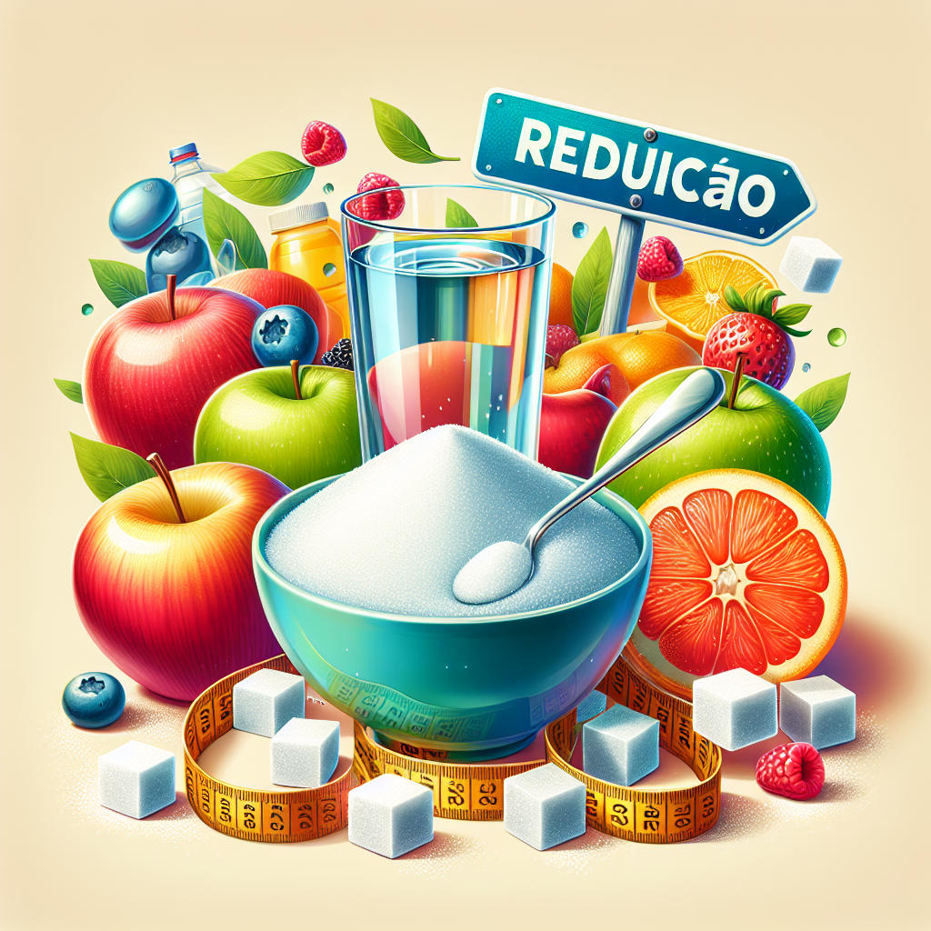 Redução de açúcar na dieta