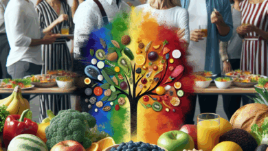 Alimentação saudável em eventos sociais