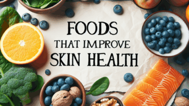 Alimentos que ajudam na saúde da pele