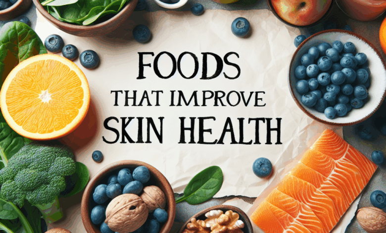 Alimentos que ajudam na saúde da pele