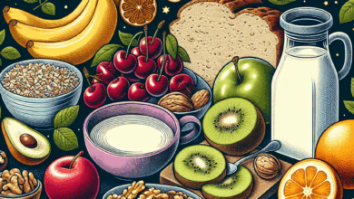 Alimentos que favorecem o sono profundo