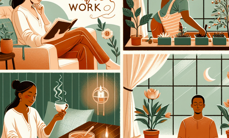 Atividades para relaxar após o trabalho