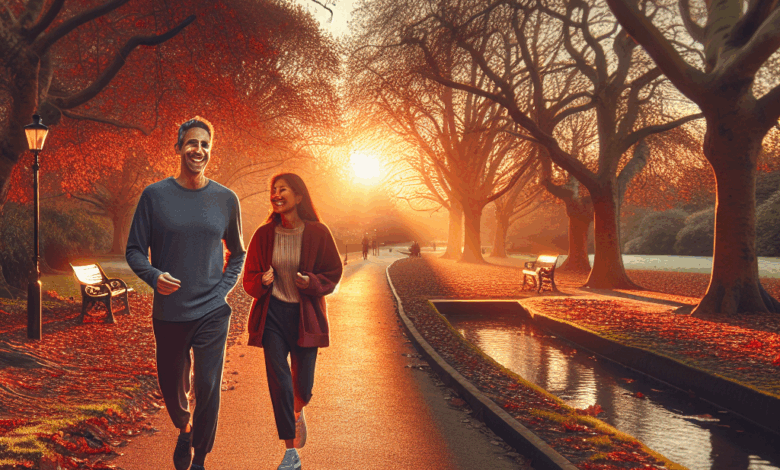 Benefícios da caminhada pós-refeição