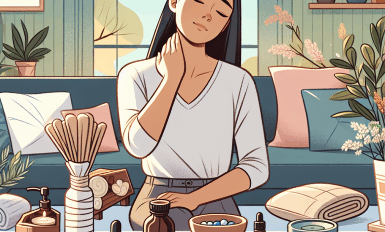 Como aliviar dores no pescoço naturalmente