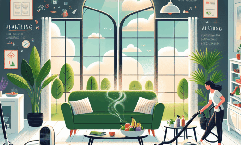 Como criar um ambiente mais saudável em casa