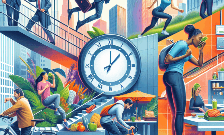 Como cuidar da saúde mesmo com pouco tempo