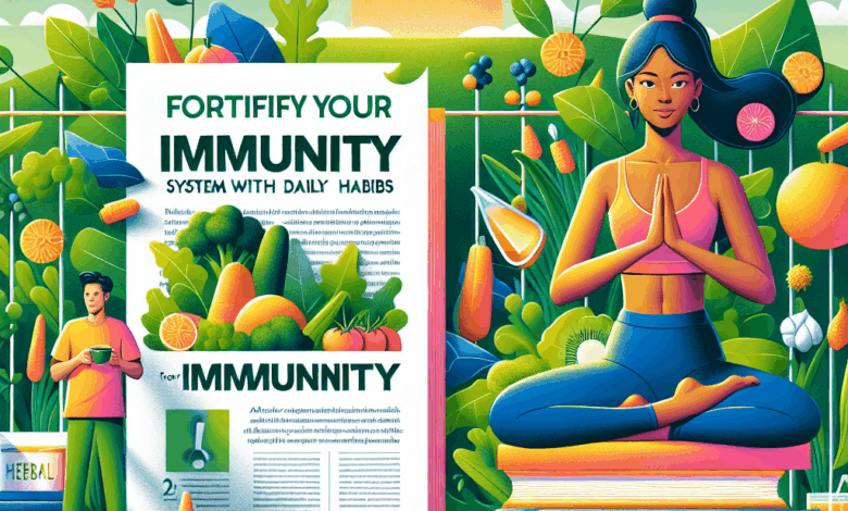 Como fortalecer a imunidade com hábitos diários