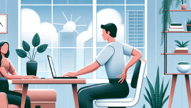 Como melhorar a postura durante o dia