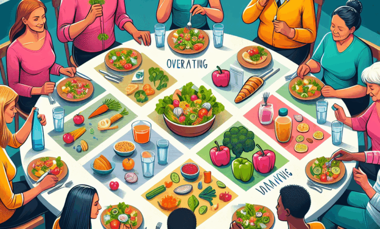 Estratégias para evitar exageros alimentares