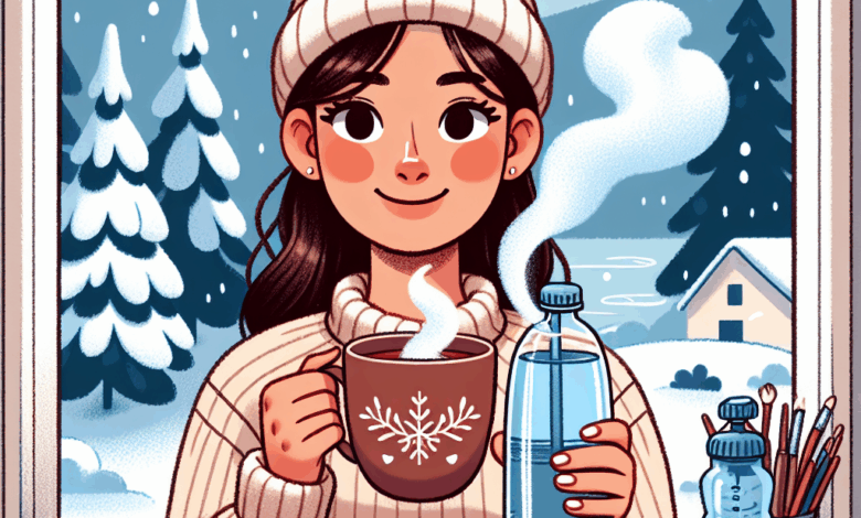 Hidratação adequada no inverno