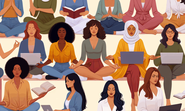 Práticas de bem-estar para mulheres multitarefas